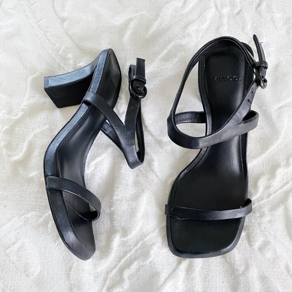 VINCE Luella Ankle Strap Sandal Size 6M - Picture 3 of 10